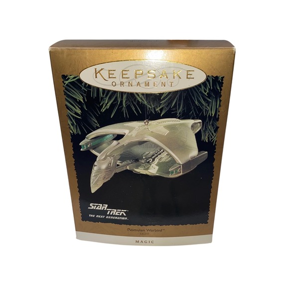 Star Trek The Next Generation Romulan Warbird Hallmark Keepsake Ornament - Picture 1 of 6